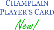 Champlain Player's Card